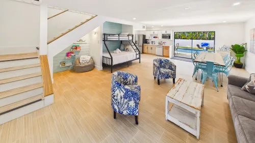 Twin Tides Large Home Heated Pool Spa Putting Green Golf Cart Tiki Bar Ping Pong Sleeps 14 - Badekar