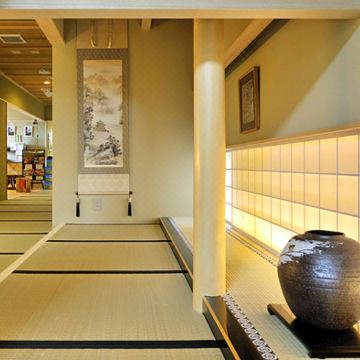 비에이 전경과 숙소