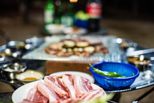 펜션 주변 자연 경관