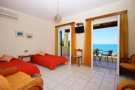 Natalia Apartment B with Panoramic Sea Views of Agios Gordios Bay Отели в г. Agios Gordios