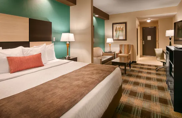 中庭貝斯特韋斯特優質套房酒店