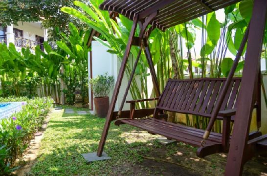 庭 フラマ リゾート ダナンの写真