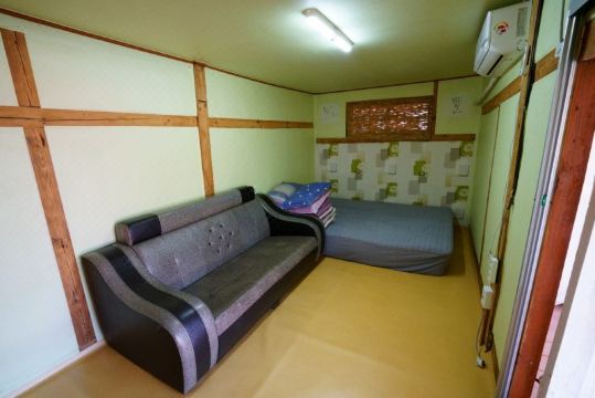 동강별아래의 아름다운 야경 또는 자연경관