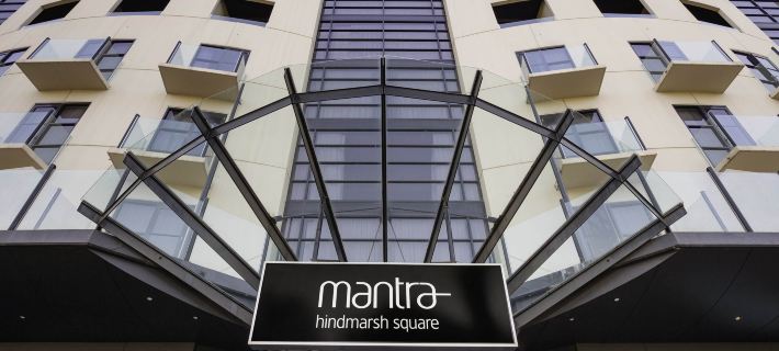Mantra Hindmarsh Square Hotele w: Adelaide