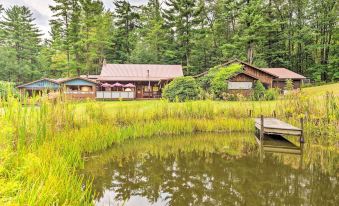 Handcrafted Log Cabin in Candor: Group Getaway!