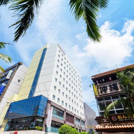 Hotel Abest Naha Kokusaidori Отели рядом с достопримечательностью «Правительство префектуры Окинавы»