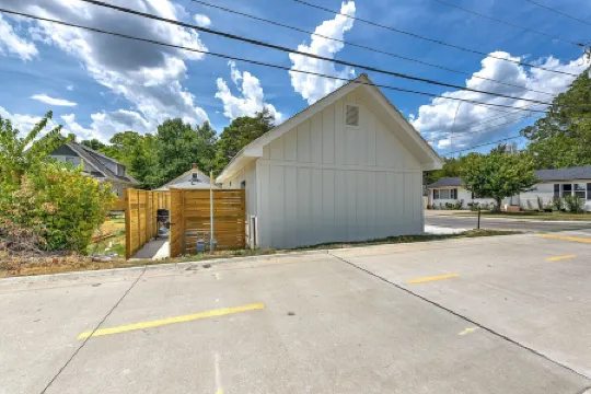 .2 miles to Downtown Rogers on the Railyard bike trail