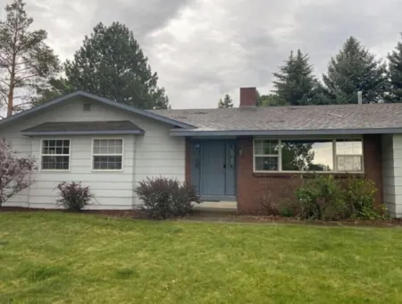 Spacious home nestled between orchards and winery