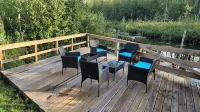 Just Outside Traverse City Hot Tub King Bed Fire Place Full Kitchen Pet Friendly