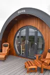 Derecroft Glamping Luxury Lodgepods with Jacuzzi Hot Tub