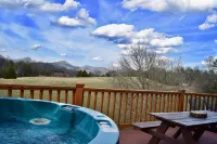 The Hayloft Sky cabin - balcony