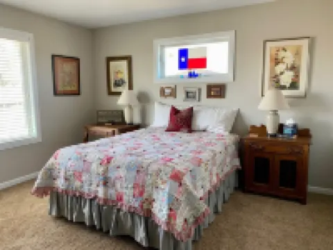 Judy's Line Shack...Super cute house with a fabulous back porch view!