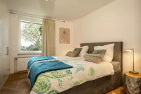 Apartment with a beautiful terrace and large garden