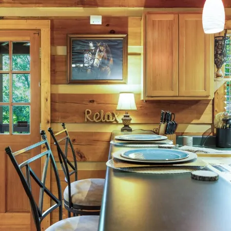 Creekside Cozy Cabin:Minutes to UTK, Dtwn Knox & M’ville ,Marina, & TYS airport