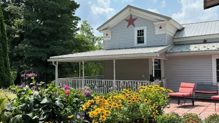 Beautiful renovated Farmhouse on Seneca Lake. Finger Lake Wine Trail.