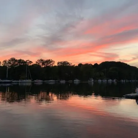 Beautiful Yacht on Catskill Creek