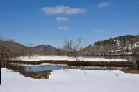 Private home on the bank of the White River