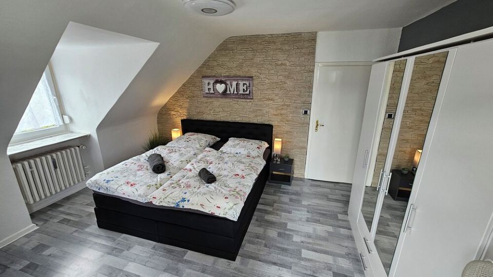 Bright and modern apartment in the attic very close to the centre and university