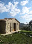 Tuscan country house with enchanting view and swimming pool