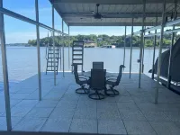 NEW LISTING! Lakefront Home on Grand Lake. Private Dock & Stunning Sunset Views! Hotels in Delaware County