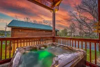 A Barrel of Fun- Riverfront Cabin with Hot Tub, No Steep Roads, Fishing Nearby