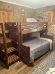 Little Minnow is a Pet friendly water front home on Toledo Bend in a quiet cove.