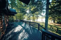 Cabin on Crystal Lake located on the Three Lakes Chain of Lakes
