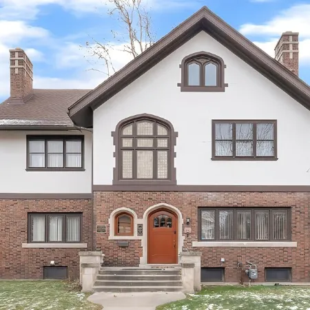 Spacious 5 BR house in the Historic Virginia Park District of Midtown Detroit.
