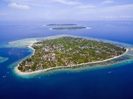 A Villa Gili Air Отели рядом с достопримечательностью «Водопады Сенданг-Гил и Тиу-Келеп»