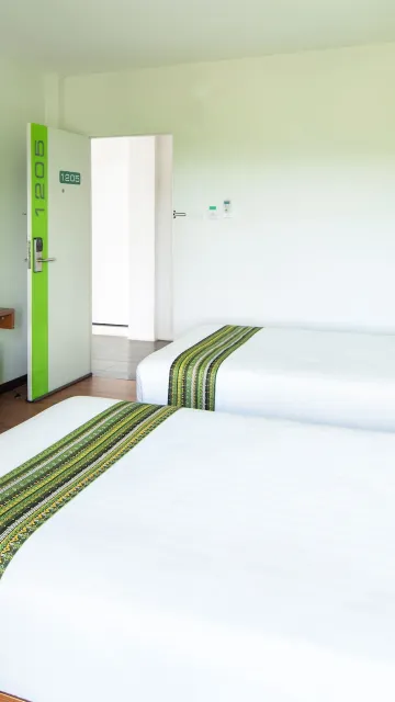 ห้องแฝดดีลักซ์วิวเมืองห้ามสูบบุหรี่