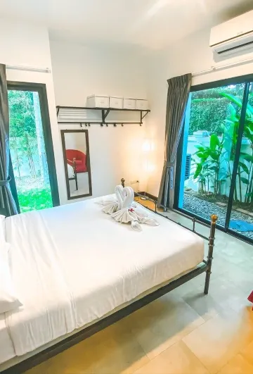 วิลลาแบบสามห้องนอนพร้อมสระว่ายน้ำส่วนตัว