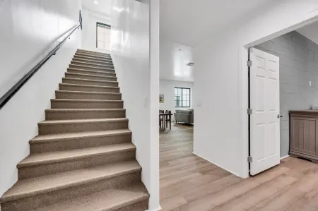 Rooftop Terrace and Private Garage - Stunning Urban Oasis