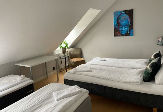 브로후스파크 B&B의 아늑한 주방 공간