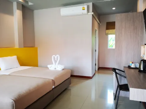 ห้องสแตนดาร์ดทวิน, เตียงเดี่ยว 2 เตียง, ปลอดบุหรี่