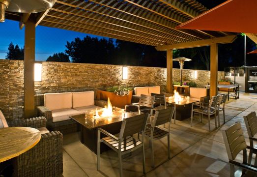 호텔 스트라타의 아침 식사 뷔페 사진