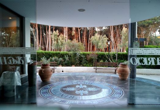 호텔 조식 뷔페 전경