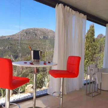 Stunning Glass Suite with Private Plunge Pool