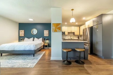 Classy Studio Home l King bed l Garage IPool l near DC/Metro/Mall