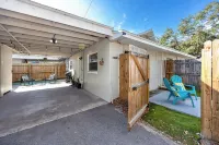 8Min to Beach by Car/King Bed/Fenced Yard/Prking