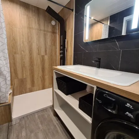 Appartement T2, 4personnes, Avec Jardin