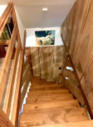 Close to the water, sauna, fireplace, fenced property, for dogs and families