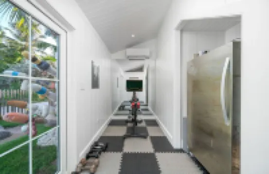 Newly Renovated Retro Designer Bungalow 200' from Beach w/ VW Bus Grill & Pool