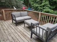 Ideal Lakeshore location in serene wooded landscape with waterfalls.