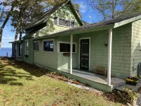 WATERFRONT Maine Historical Cottage with Separate Guest Cottage