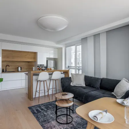 Spacious flat with a magnificent view