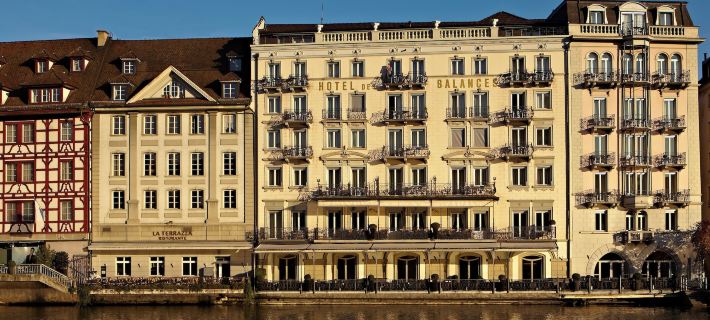 Hotel des Balances Hotele w: Lucerna