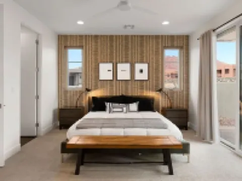 紅色遮陽的1號魅力小屋#24 艾文斯酒店