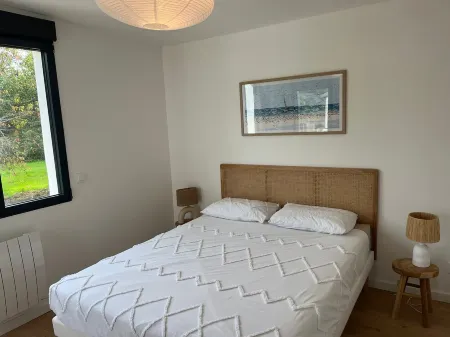 Bright house, quiet and well located (10min from beaches, Carnac, Quiberon.