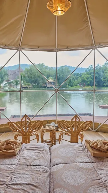 ห้องคู่แพนโอรามิค 2 เตียงคู่