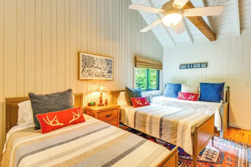 Tranquil Highlands Cottage w/ Fire Pit & Stream! - 3-Star